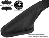 BLACK STITCH TOP GRAIN LEATHER HANDBRAKE GAITER FITS FORD TRANSIT CONNECT 02-09