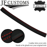 RED STITCH REAR ROOF TRIM STRIP LEATHER COVER FITS VW GOLF MK4 98-05 CUSTOM NEW