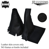 BLACK STITCH FITS TOYOTA LEXUS IS200 IS300 GEAR & HANDBRAKE GAITER 1998-2005