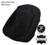 BLACK STITCH SUEDE SEMI AUTOMATIC GEAR GAITER FOR MERCEDES C CLASS W203 COUPE