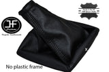 BLACK STITCH LEATHER MANUAL GEAR GAITER FITS FORD FOCUS C MAX 2003-2008