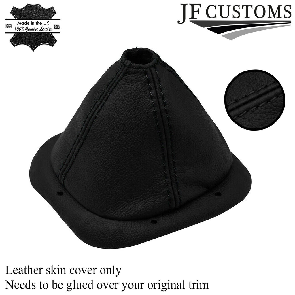 BLACK STITCH FITS MORRIS MINOR 1000 55-71 LEATHER GAITER FITS OVER THE RUBBER