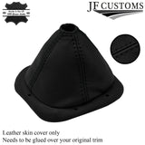 BLACK STITCH FITS MORRIS MINOR 1000 55-71 LEATHER GAITER FITS OVER THE RUBBER