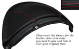 RED STITCH SPEEDO HOOD LEATHER SKIN COVER FITS MERCEDES SPRINTER 2000-2006