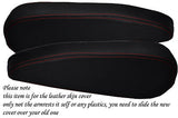 RED STITCH FITS CITROEN XSARA PICASSO 99-07 2X FRONT SEATS ARMREST LHTR COVER