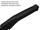 BLACK STITCH HANDBRAKE HANDLE LEATHER COVER FITS TOYOTA CARINA 2 MK2 1988-1992
