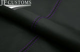 PURPLE STITCH 2X CONSOLE SIDE COVERS FOR SCION FRS SUBARU BRZ TOYOTA GT86 12-20
