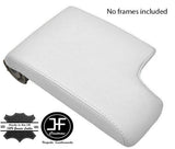 WHITE GENUINE TOP GRAIN LEATHER ARMREST COVER FITS BMW E46 3 SERIES 1998-2005