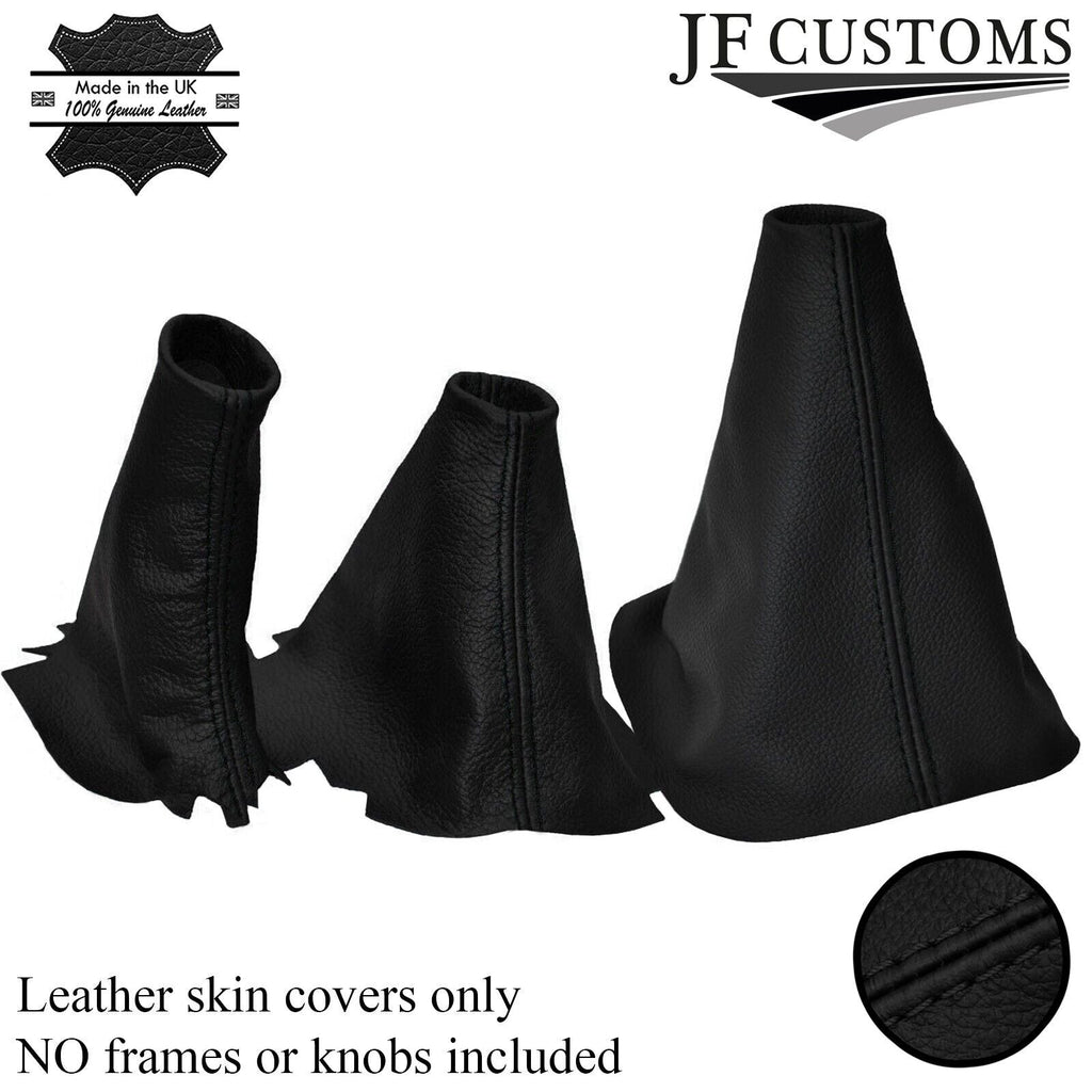 BLACK STITCHING GEAR HI LOW HANDBRAKE GAITER FITS LAND ROVER DISCOVERY MK1 MK2