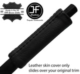 BLACK STITCH REAL LEATHER HANDBRAKE HANDLE COVER FITS BMW 2002 E10 TI TII
