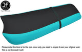BLACK & TEAL VINYL CUSTOM FITS POLARIS SLT 750 780 700 SLTX 94-97 SEAT COVER