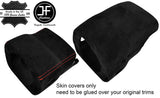 RED STITCH STEERING SHROUD COLUMN SUEDE COVER FOR LEXUS IS200 IS300 98-05
