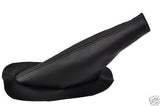 FITS AUSTIN MAXI HANDBRAKE GAITER REAL LEATHER BLACK ST CUSTOM NEW MADE IN UK