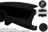 BLACK STITCH DASH DASHBOARD REAL LEATHER COVER FITS FORD MUSTANG 2010-2014