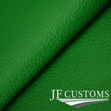 BLACK & GREEN REAL LEATHER ARMREST LID COVER FITS 370Z Z34 09-2017 STYLE 2