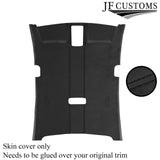 BLACK STITCH D GREY LUXE SUEDE HEADLINER COVER FOR VW PASSAT CC 09-17 5 DOOR