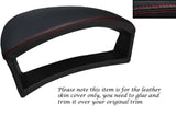 RED STITCH INSTRUMENT HOOD LEATHER SKIN COVER FITS JEEP GRAND CHEROKEE 05-11