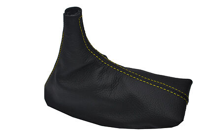 yellow  stitch FITS PORSCHE 911 CARRERA 996 GEAR GAITER LEATHER NEW CUSTOM NEW