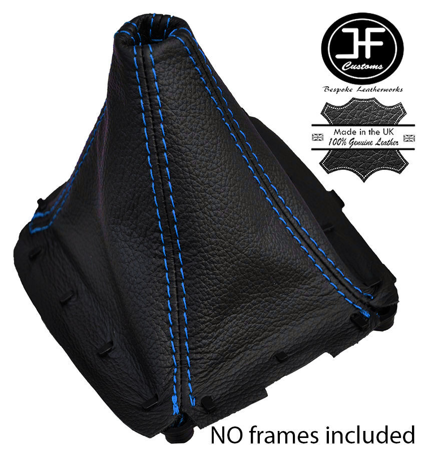BLUE STITCHING LEATHER GEAR GAITER FITS MAZDA MX5 MIATA EUNOS MK1 1989-1997