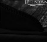 BLACK STITCH LEATHER OVER RUBBER HANDBRAKE COVER FOR VW T25 T3 WESTFALIA CAMPER