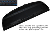 BLUE STITCH REAR PARCEL SHELF LEATHER COVER FITS BMW E36 SALOON SEDAN 91-98
