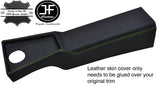 GREEN STITCH CENTER CONSOLE LEATHER COVER FITS LOTUS ELAN S1 S2 S3 S4 & SPRINT
