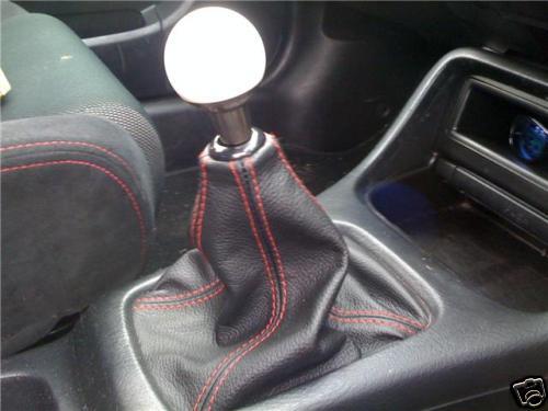 FITS HONDA CIVIC MK5 92-95 LEATHER GEAR STICK SHIFT GAITER CUSTOM NEW MADE IN UK