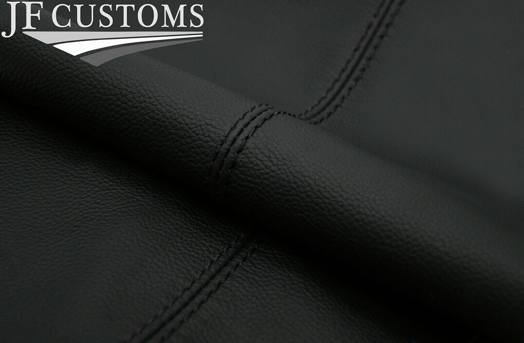 BLACK STITCH FITS TOYOTA JZX100 CHASER 1996-2000 GEAR GAITER REAL LEATHER