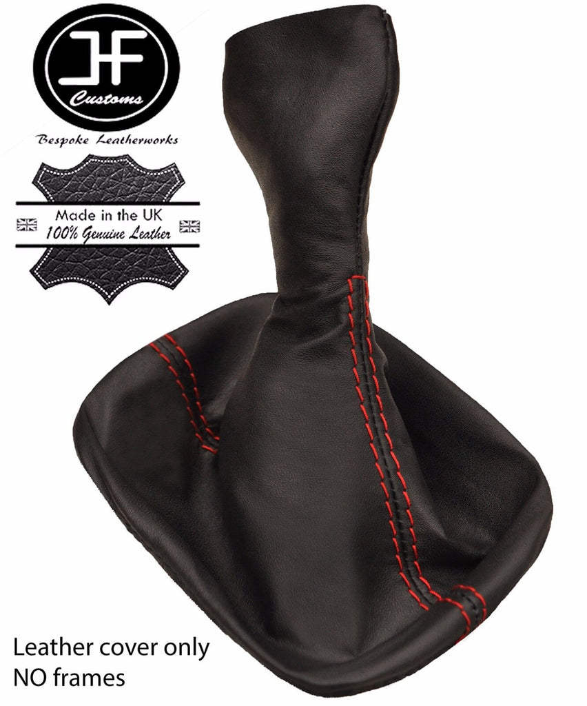 RED STITCH REAL LEATHER MANUAL GEAR GAITER FITS PORSCHE 928 S2 S4 1977-1995