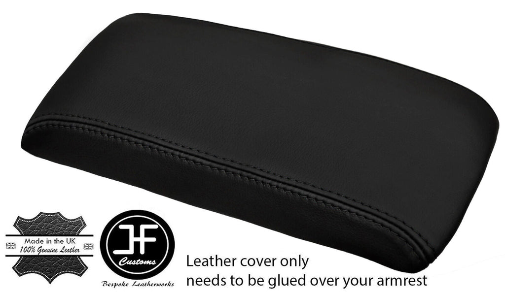 BLACK STITCH REAL LEATHER ARMREST COVER FITS S15 200SX SILVIA 1999-2003