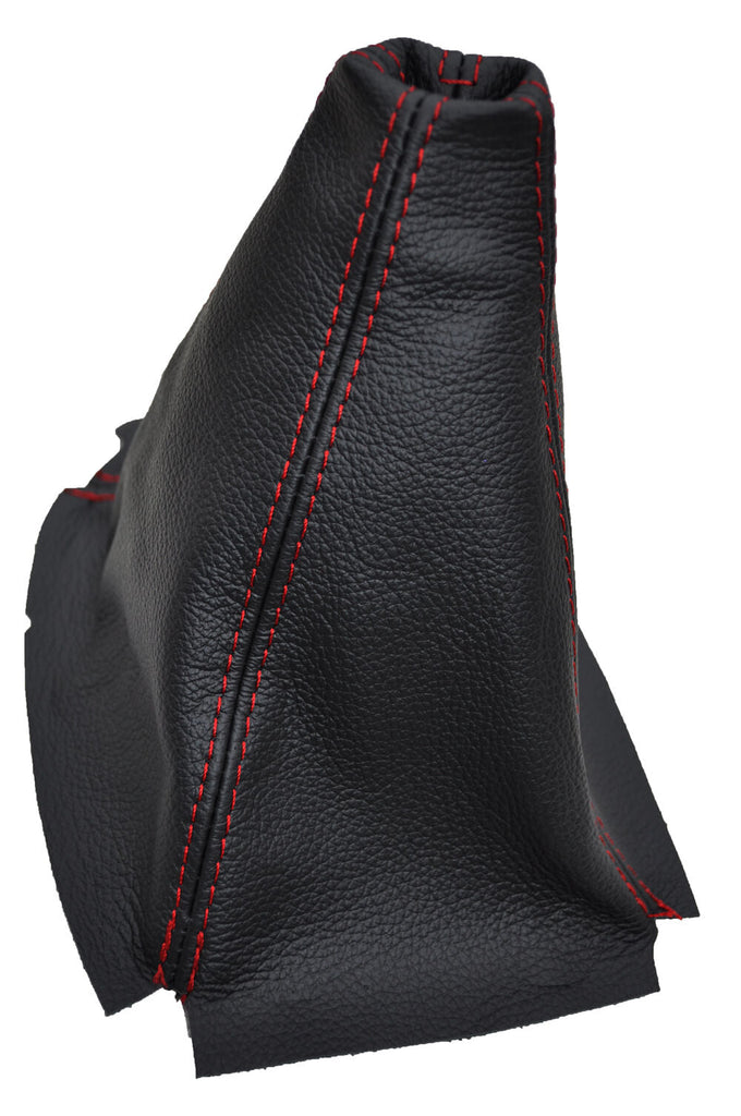 FITS HONDA CIVIC 3D  GEAR GAITER  DOUBLE RED STITCHING 1996 TO 2000 CUSTOM NEW