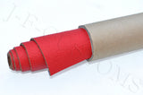 RED LEATHER 25cm x 50cm QUALITY TOP GRAIN GENUINE LEATHER HOME CRAFTS AUTOMOTIVE