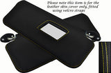 YELLOW STITCH FITS TOYOTA HILUX SURF 4 RUNNER 89-95 2X SUN VISORS COVERS