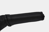 black stitch FITS LAND ROVER FREELANDER 98-04 HANDBRAKE HANDLE COVER ONLY