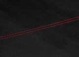 RED STITCH PU SUEDE GEAR GAITER FITS PORSCHE BOXSTER CARRERA 911 996 986 97-04