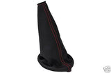 FITS CITROEN XSARA PICASSO 1999-2010 LEATHER GEAR GAITER RED STITCH CUSTOM NEW
