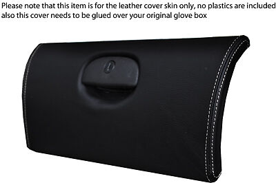 white stitch FITS VAUXHALL OPEL CORSA B 93-00 GLOVE BOX LID COVER GLUE NEEDED