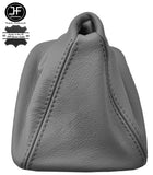 GREY REAL LEATHER MANUAL GEAR STICK GAITER FITS BMW 3 SERIES E36 E46 1991-2005