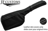 WHITE STITCH LEATHER COVERS FOR DEFENDER 90 83-06 INTERIOR RECOVERY STARTER KIT