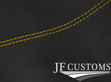 YELLOW STITCH D GREY LUXE SUEDE HEADLINER COVER FOR JEEP WRANGLER TJ 1997-2006
