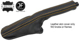 YELLOW  STITCH LEATHER HANDBRAKE GAITER FOR VW GOLF MK3 JETTA VENTO CABRIO 91-02