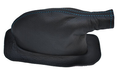 FITS TRIUMPH HERALD & VITESSE blue stitch LEATHER HANDBRAKE GAITER CUSTOM NEW