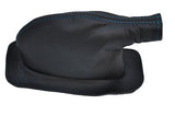 FITS TRIUMPH HERALD & VITESSE blue stitch LEATHER HANDBRAKE GAITER CUSTOM NEW
