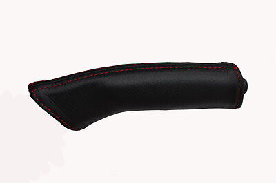 red stitching FITS TOYOTA HILUX SURF 4 RUNNER  HANDBRAKE HANDLE LEATHER COVER