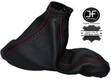 RED STITCHING FITS ALFA ROMEO MITO HANDBRAK GAITER 2008-2015 REAL LEATHER