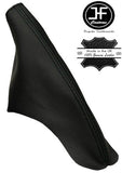 BLACK STITCHING REAL LEATHER HANDBRAKE GAITER FITS TOYOTA SUPRA 1993-2002