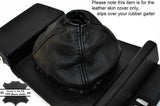 BLACK SITCH MANUAL LEATHER GEAR GAITER FITS OVER RUBBER FITS BMW 2002 2002 TII