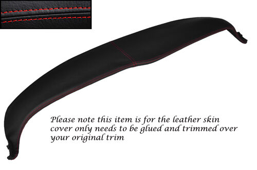 RED STITCH FITS ROVER P6 2000 2200 3500 V8 TOP DASH DASHBOARD LEATHER COVER