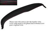 RED STITCH FITS ROVER P6 2000 2200 3500 V8 TOP DASH DASHBOARD LEATHER COVER