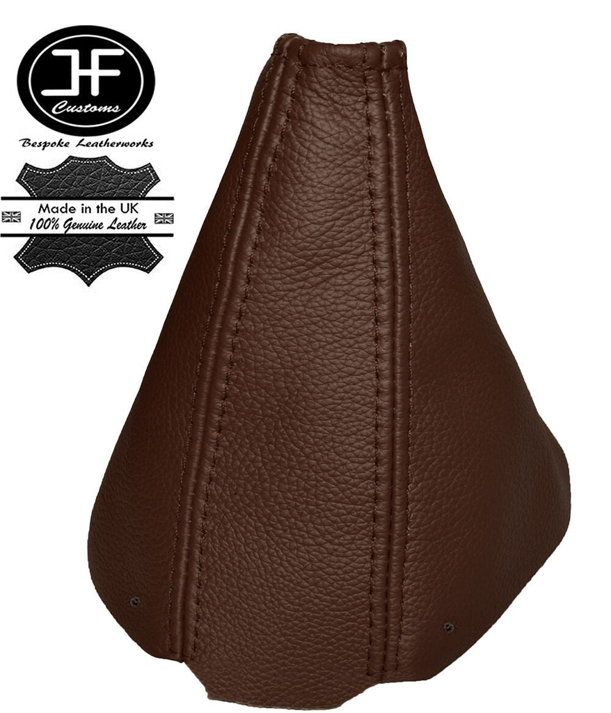 BROWN GENUINE LEATHER  FITS FORD CAPRI MK3 1978-1986 GEAR STICK GAITER